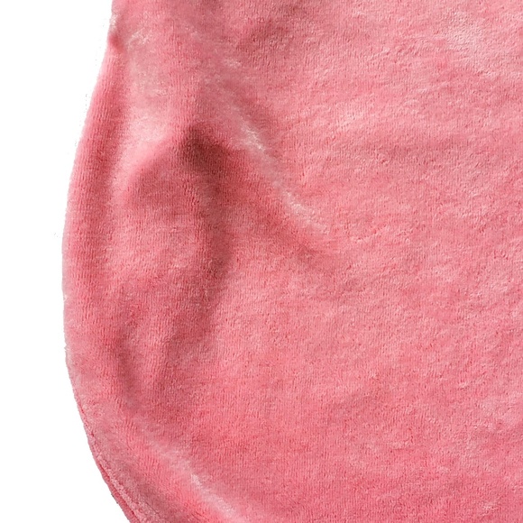 FREE PEOPLE NEON PINK TERRY CLOTH TANK - Picture 4 of 5